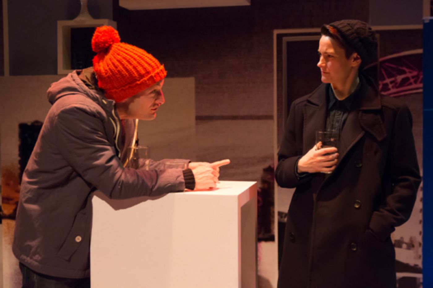 Photo Flash: First Look at ROTTERDAM in U.S. Premiere at Brits Off Broadway  Image