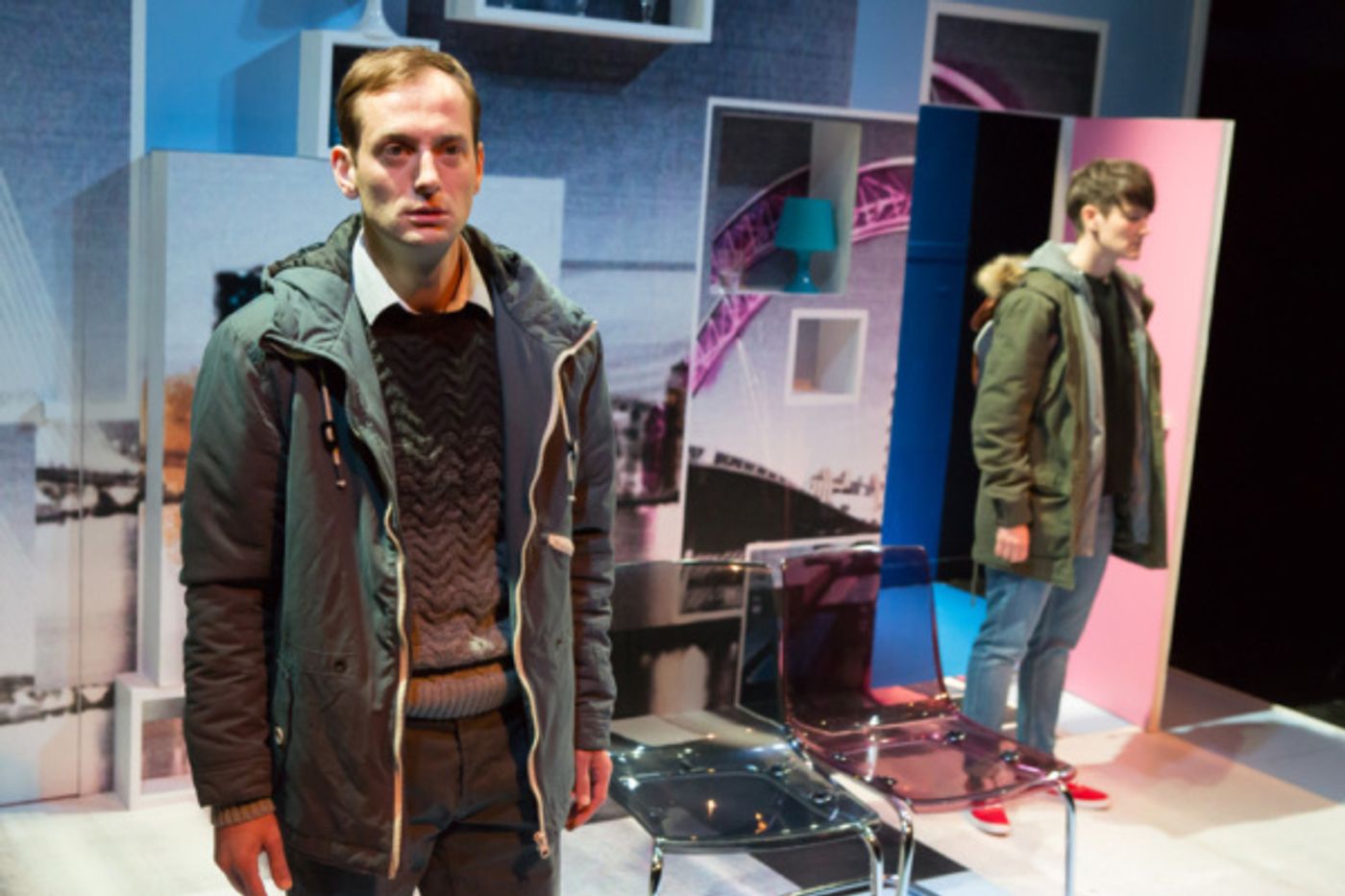 Photo Flash: First Look at ROTTERDAM in U.S. Premiere at Brits Off Broadway  Image