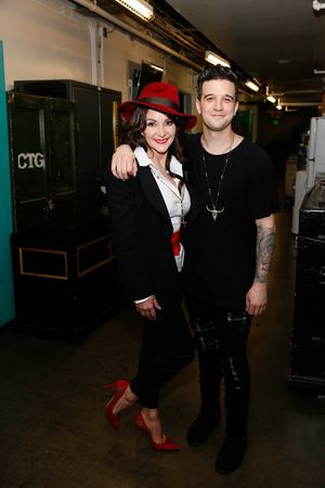 Shirley Ballas and cast member Mark Ballas Photo