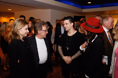 Jackie Jacobs, Frankie Valli, Mark Ballas and Shirley Ballas Photo