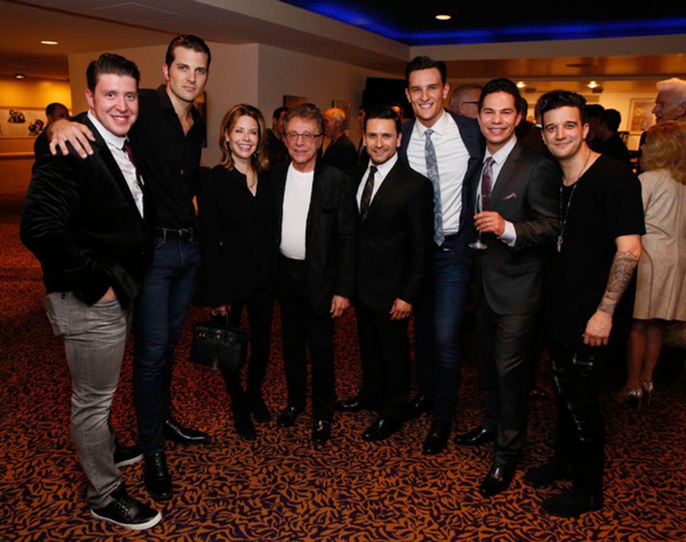 Photo Flash: Frankie Valli, Mark Ballas and More Celebrate JERSEY BOYS Opening at the Ahmanson  Image