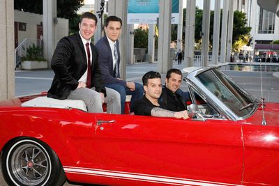 Matthew Dailey, Cory Jeacoma, Mark Ballas and Keith Hines Photo