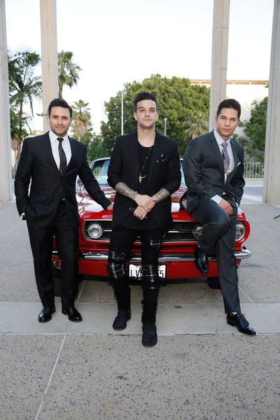 Cast members Aaron De Jesus, Mark Ballas and Miguel Jarquin-Moreland  Photo