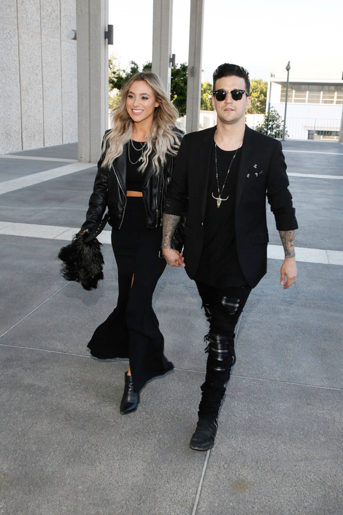 BC Jean and cast member Mark Ballas at 