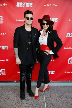 Cast member Mark Ballas and Shirley Ballas @ BroadwayWorld Cast member Mark Ballas and Shirley Ballas Photo