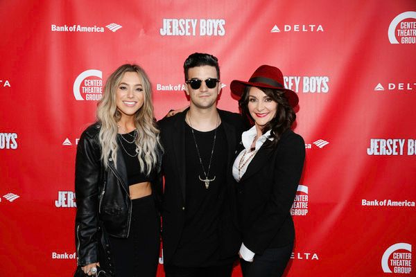 BC Jean, cast member Mark Ballas and Shirley Ballas Photo