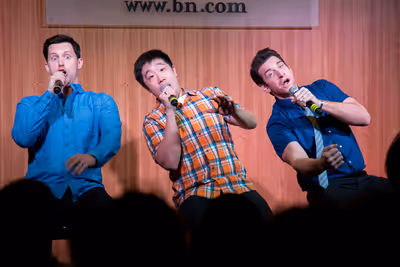 Andrew Call, Raymond J. Lee, Andy Karl Photo