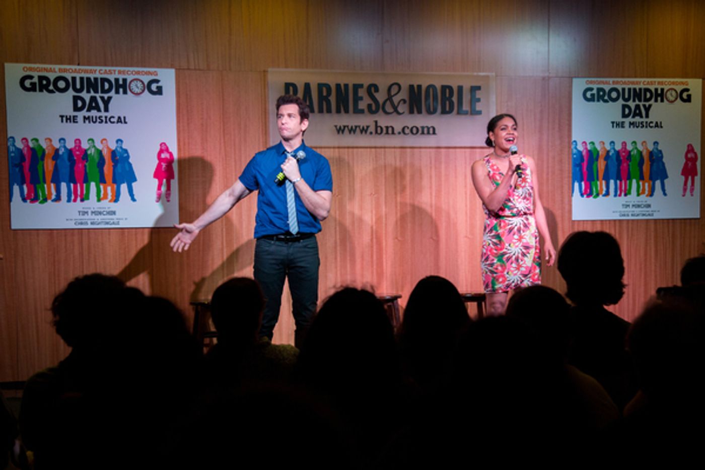 Photo Coverage: GROUNDHOG DAY Celebrates Cast Recording Release with In-Store Appearance at Barnes and Noble  Image