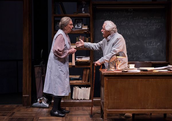 Ann Whitney, Mike Nussbaum Photo