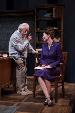 Mike Nussbaum, Katherine Keberlein Photo