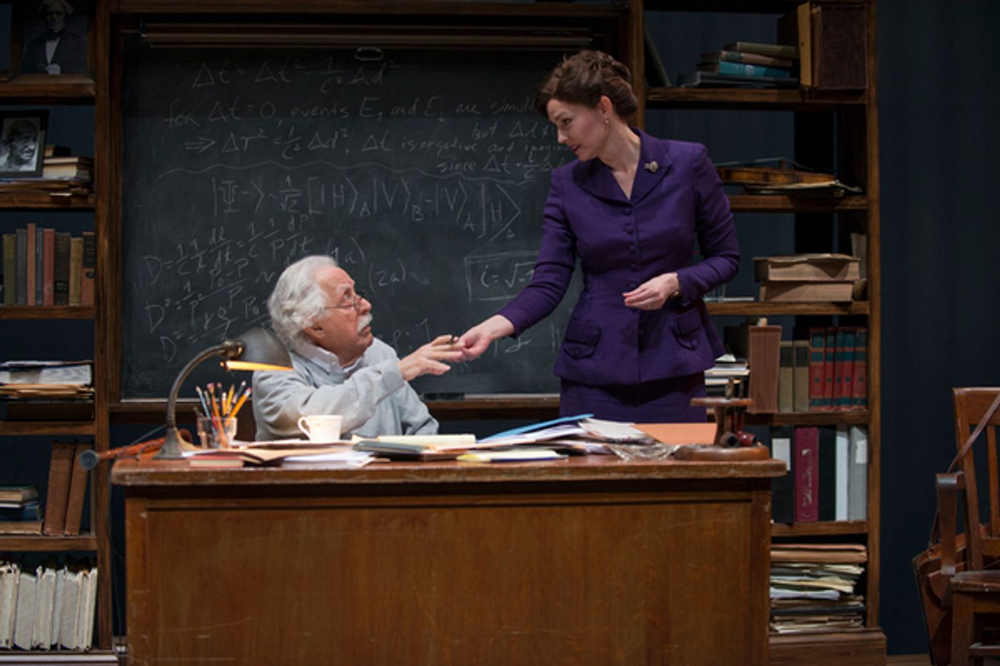Photo Flash: Thrilling Einstein Bio Play RELATIVITY Comes to Northlight Theatre Photo Flash: Thrilling Einstein Bio Play RELATIVITY Comes to Northlight Theatre Image