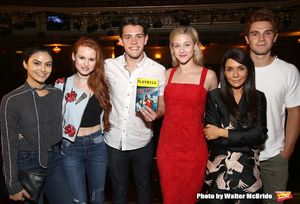Camila Mendes, Madelaine Petsch, Casey Cott, Lili Reinhart, Marisol Nichols and KJ Apa @ BroadwayWorld Camila Mendes, Madelaine Petsch, Casey Cott, Lili Reinhart, Marisol Nichols and KJ Ap Photo