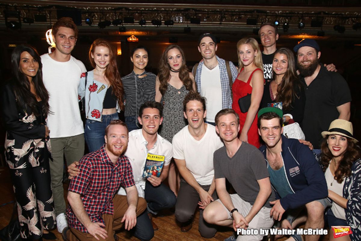 Marisol Nichols, KJ Apa, Madelaine Petsch, Camila Mendes, Laura Osnes, Corey Cott, Lili Reinhart, Geoff Packard, Brandon James Ellis. Alex Bender, Casey Cott, Joe Carroll, James Nathan Hopkins, Jonathan Shew  at 