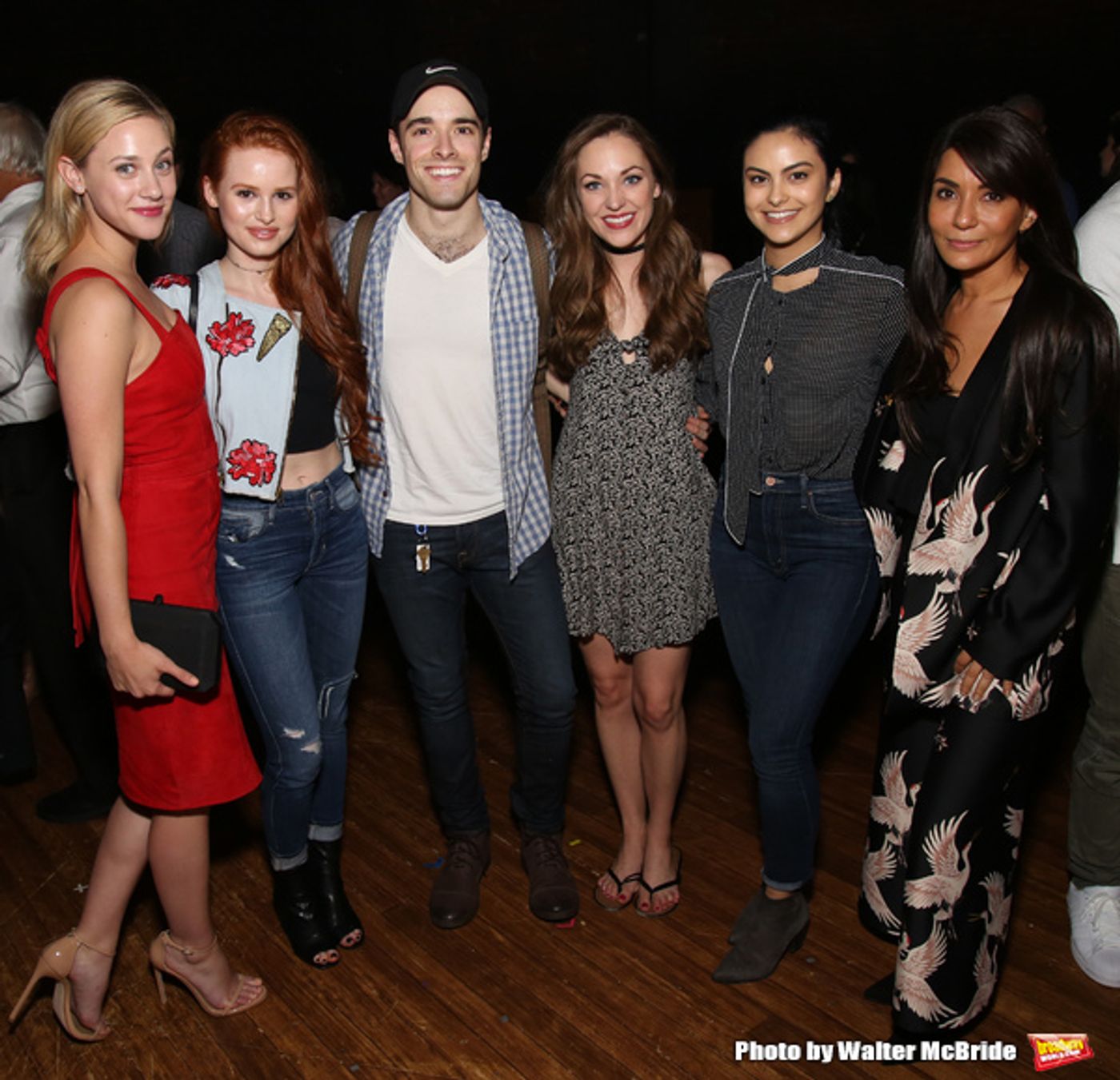 Photo Coverage: Cast of Teen Drama RIVERDALE Visits Broadway's BANDSTAND  Image