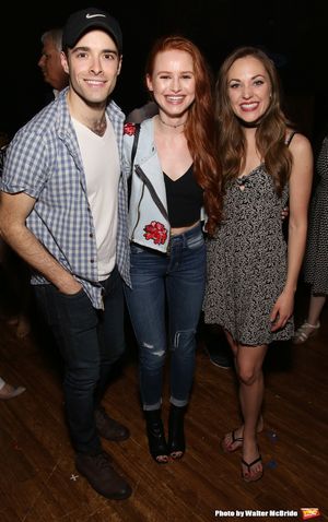 Corey Cott, Madelaine Petsch and Laura Osnes Photo
