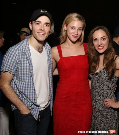 Corey Cott, Lili Reinhart and Laura Osnes  Photo