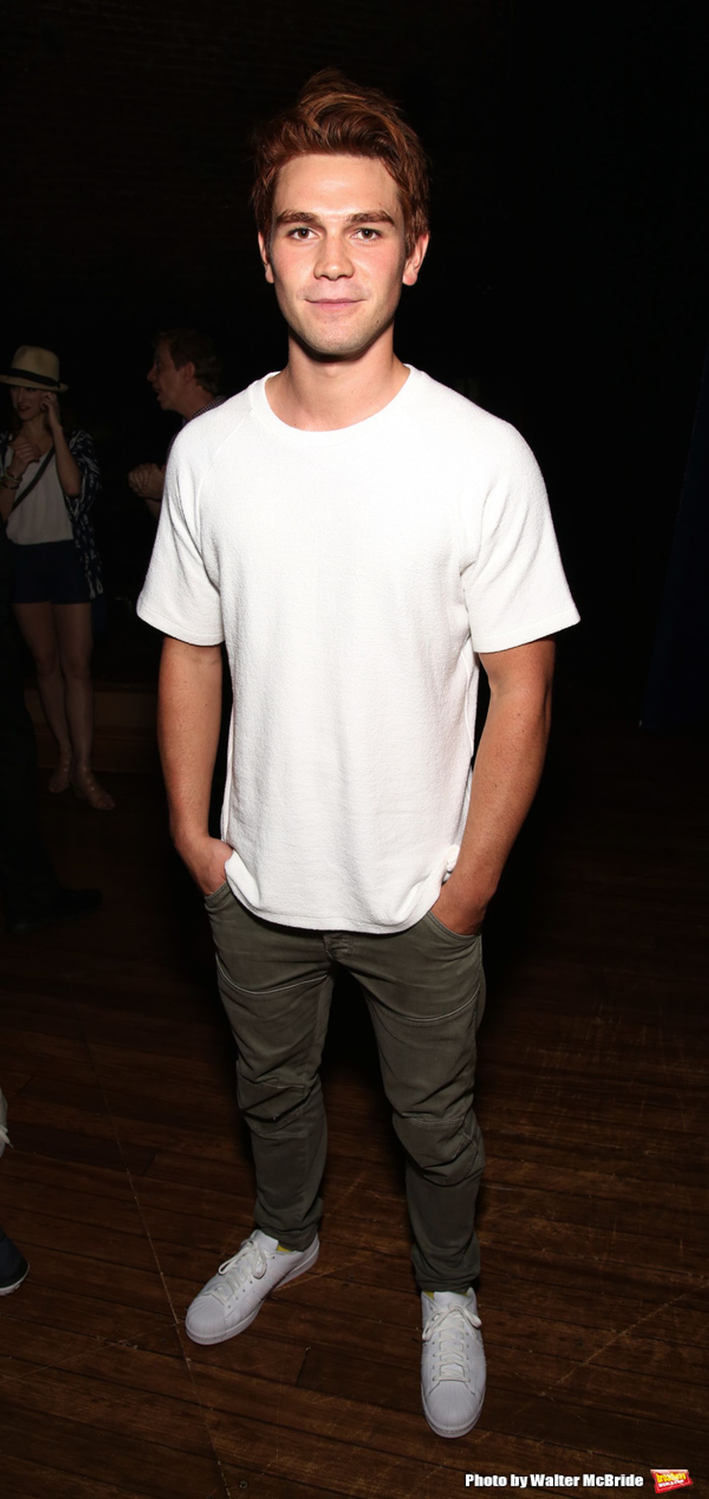 Photo Coverage: Cast of Teen Drama RIVERDALE Visits Broadway's BANDSTAND  Image