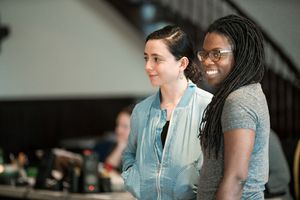 Danya Taymor and Antoinette Nwandu  Photo