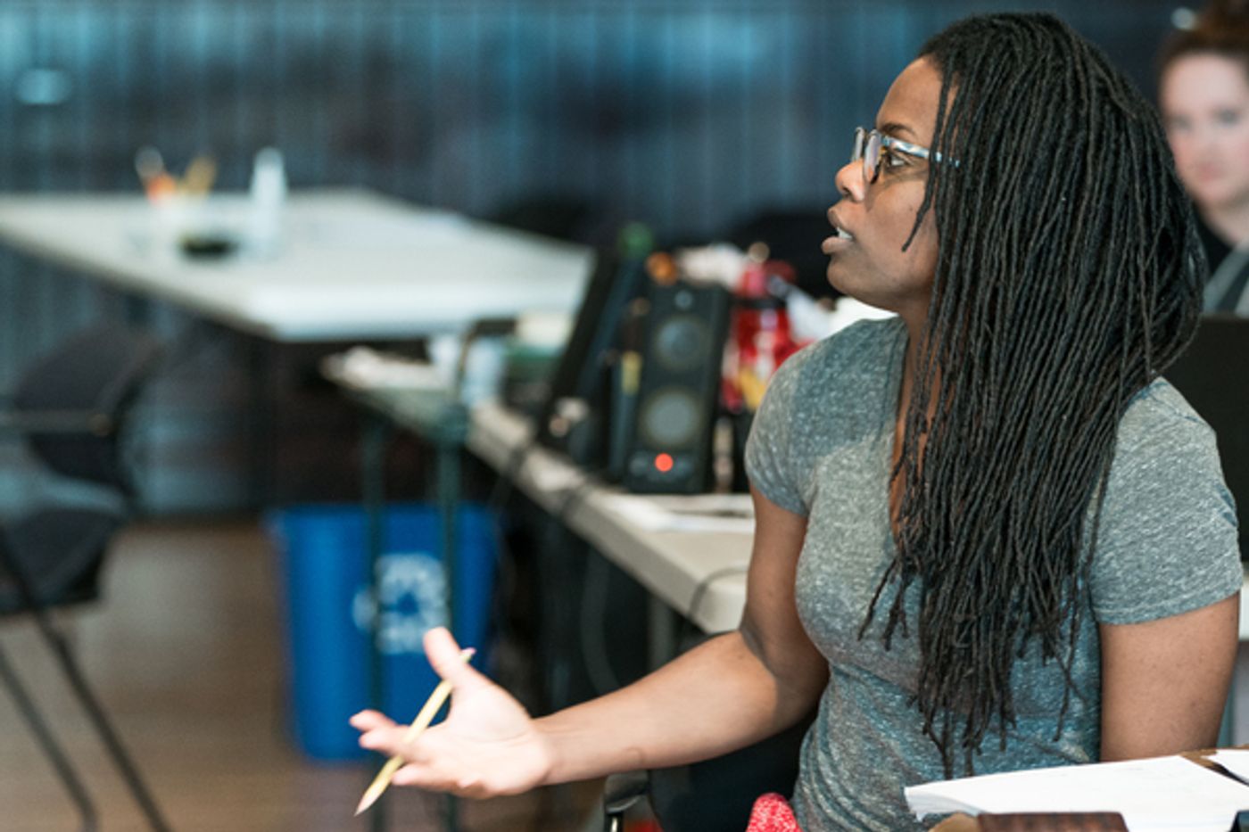 Photo Flash: In Rehearsal with Steppenwolf's PASS OVER  Image