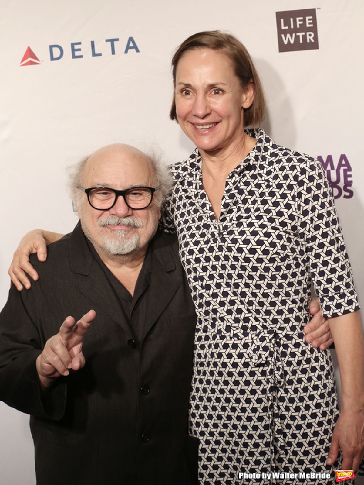 Danny DeVito and Laurie Metcalf  at 