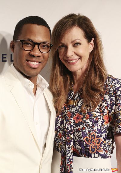 Corey Hawkins and Allison Janney  Photo