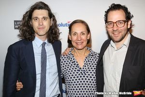 Lucas Hnath, Laurie Metcalf and Sam Gold  Photo
