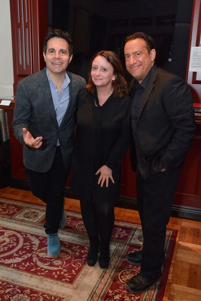Mario Cantone, Rachel Dratch, Eugene Pack Photo