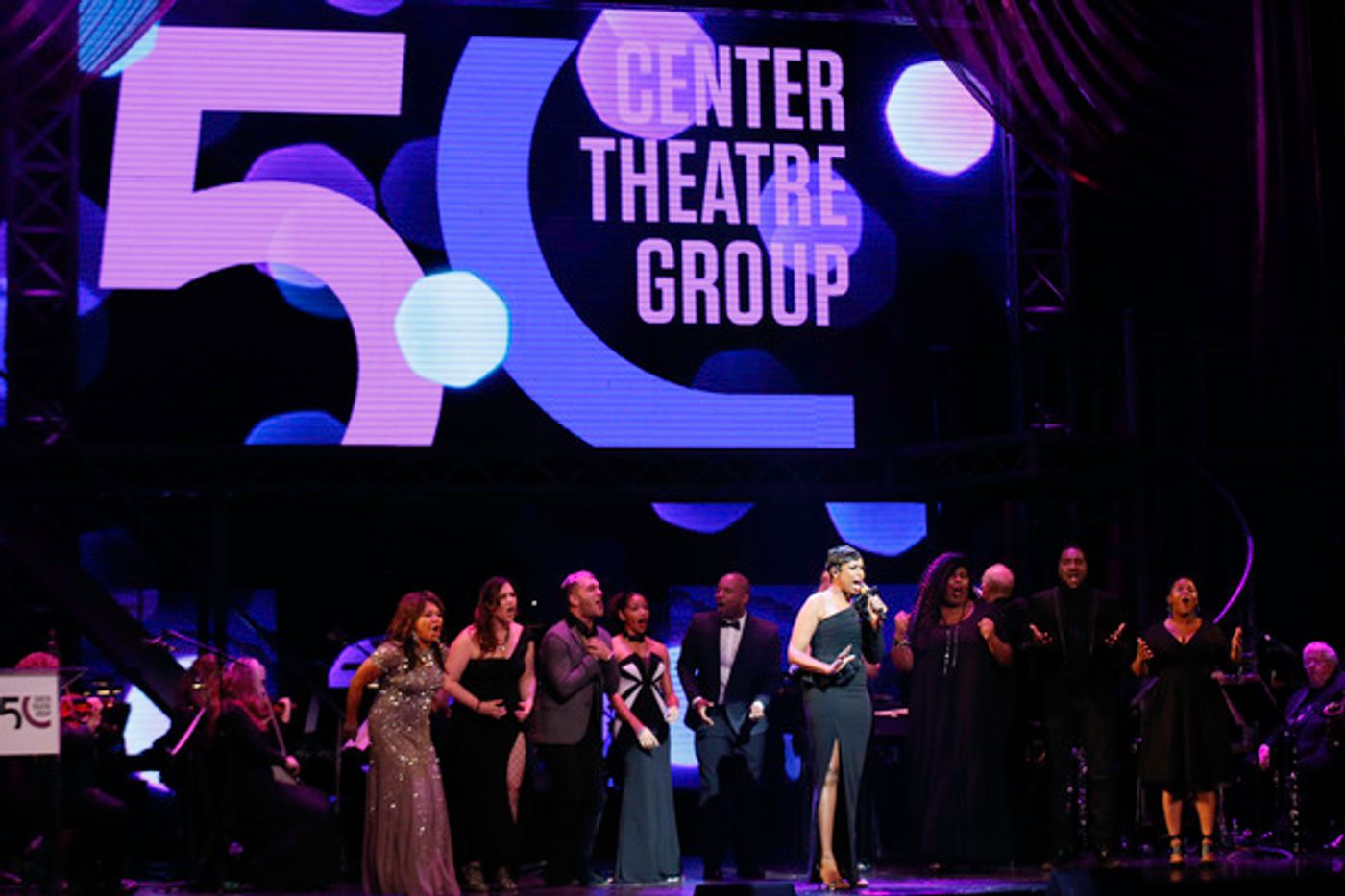 Photo Flash: Annette Benning, Jennifer Hudson, Matthew Broderick and More Celebrate CTGLA's 50th Anniversary  Image