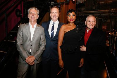 Michael Ritchie, Robert Greenblatt, Jennifer Hudson and Craig Zadan Photo