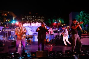 Ozomatli performs during Center Theatre Groupâ€™s 50th Anniversary Celebration a Photo
