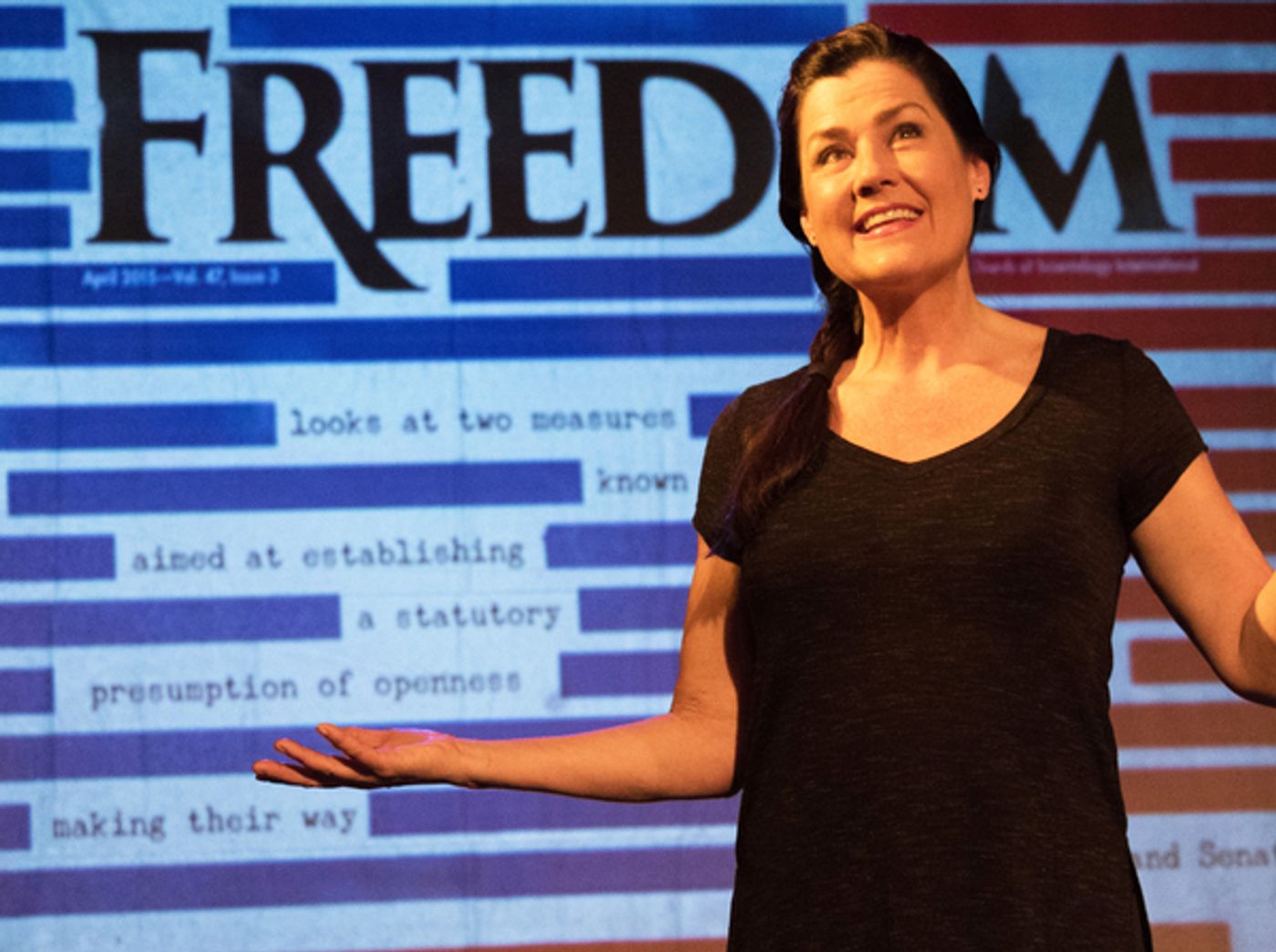 Photo Flash: Solo Show SQUEEZE MY CANS Explores Escape from Scientology Photo Flash: Solo Show SQUEEZE MY CANS Explores Escape from Scientology Image