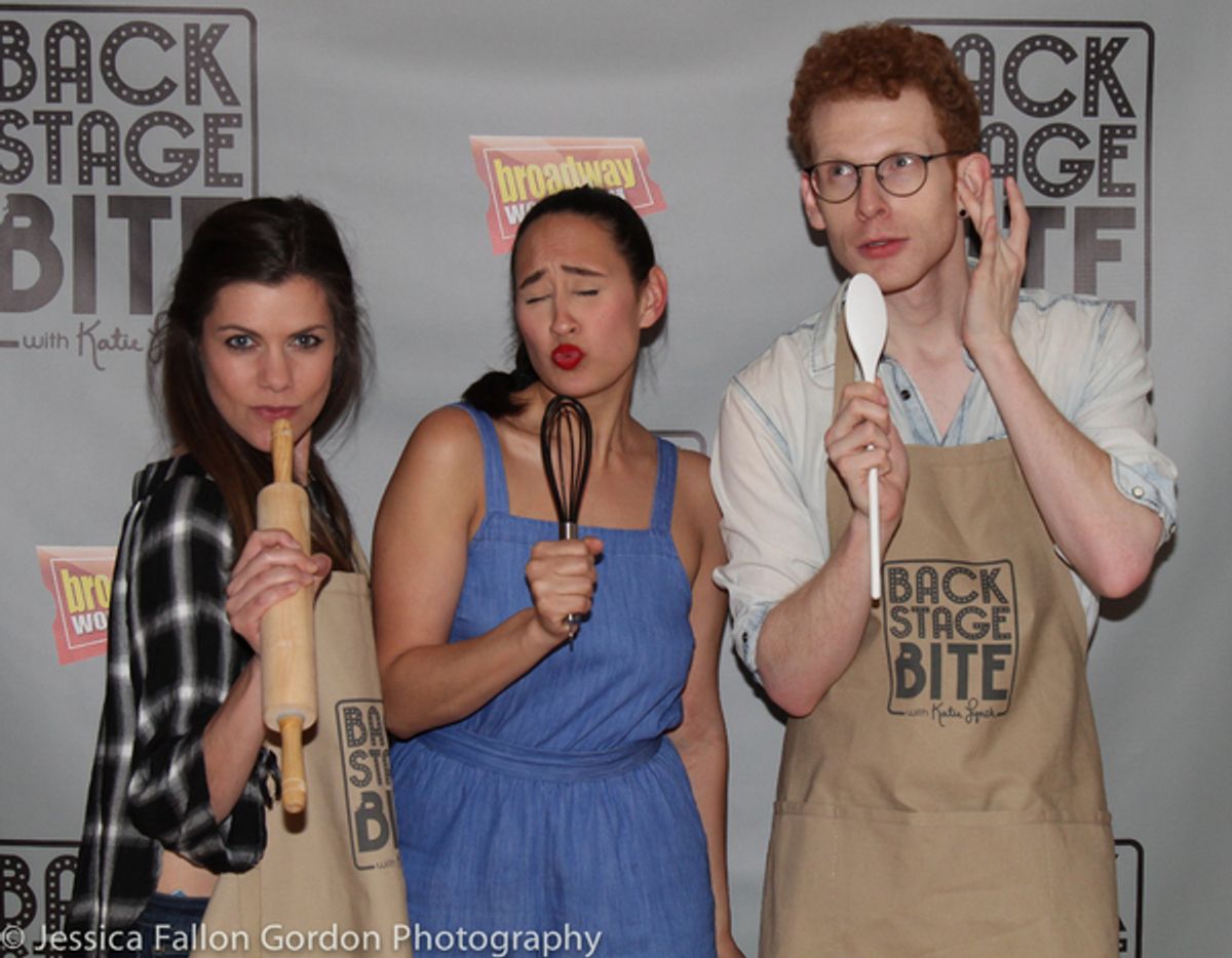 Lizzie Klemperer, Katie Lynch and Max Chernin at 