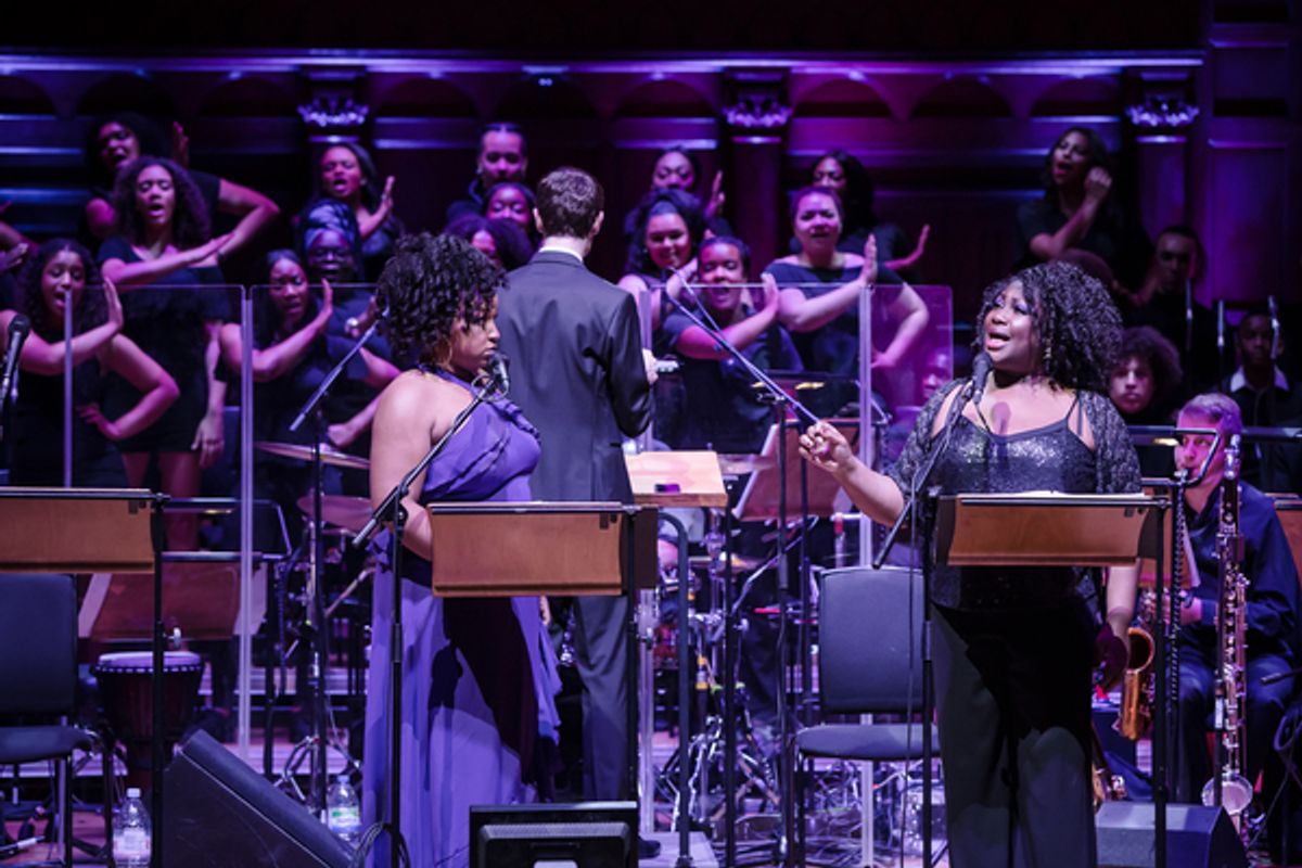 Marisha Wallace and Wendy Mae Brown at 