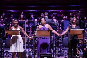 Seyi Omooba, Marisha Wallace and Rachel John Photo