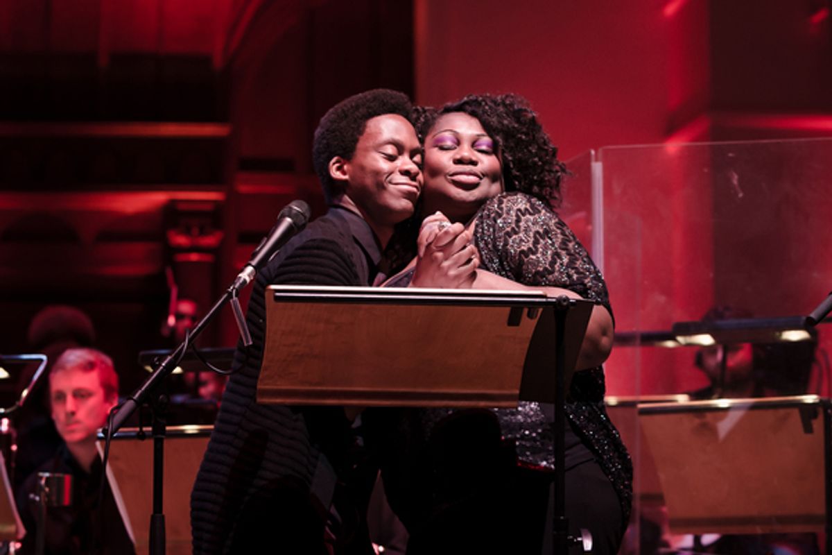 Tyrone Huntley and Wendy Mae Brown at 