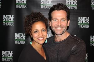 Director Weyni Mengesha and Eion Bailey @ BroadwayWorld Director Weyni Mengesha and Eion Bailey Photo