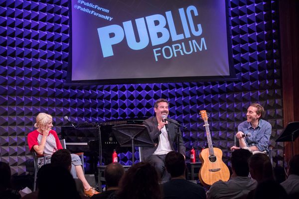 Heather Christian, Duncan Sheik, and Public Forum  Michael Friedman Photo