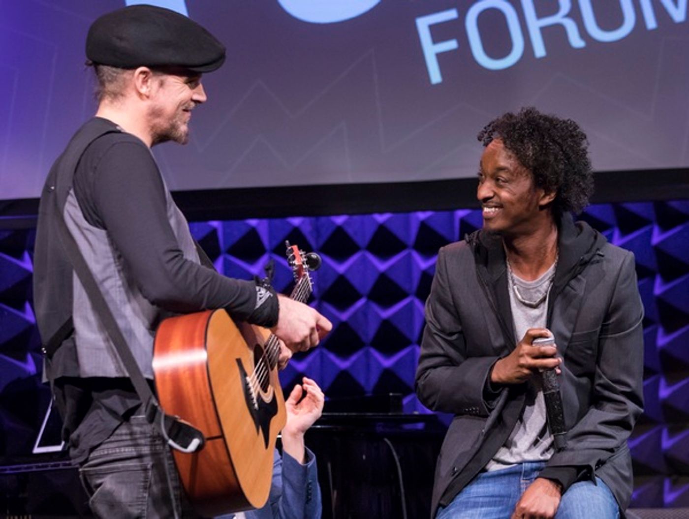 Photo Flash: Benj Pasek & Justin Paul, Duncan Sheik and More Take Part in PUBLIC FORUM: A FESTIVAL OF SONGWRITING at Joe's Pub  Image
