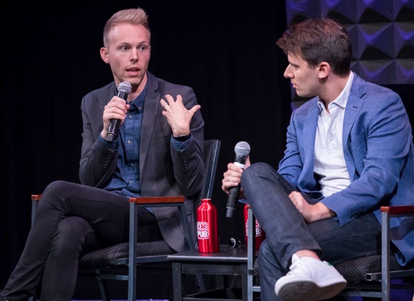 Photo Flash: Benj Pasek & Justin Paul, Duncan Sheik and More Take Part in PUBLIC FORUM: A FESTIVAL OF SONGWRITING at Joe's Pub  Image