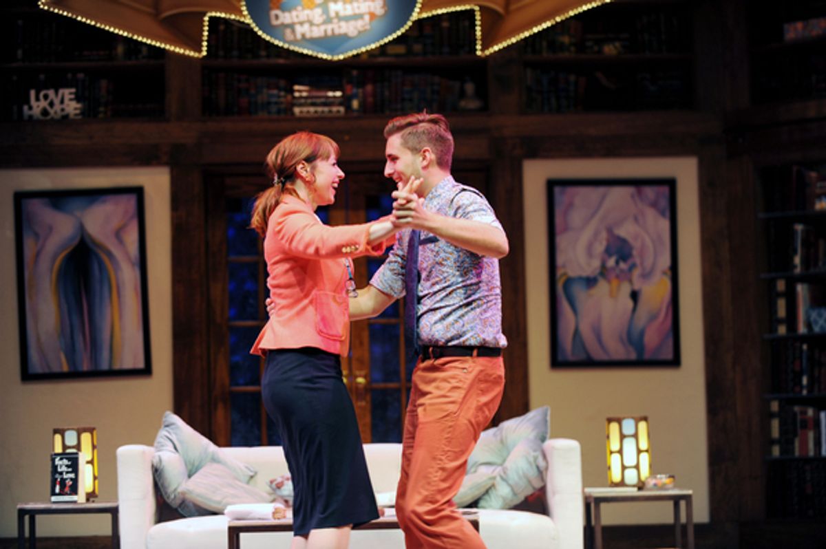 Paige Davis and Javier Manente at 