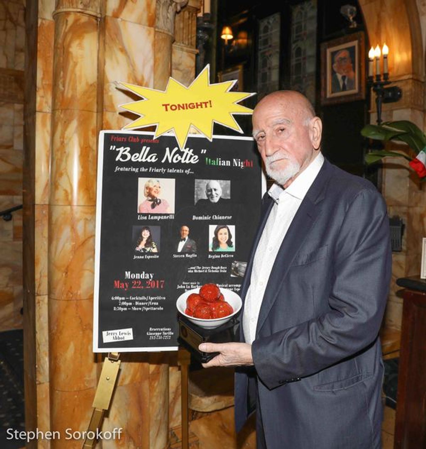 Photo Coverage: Lisa Lampanelli, Dominic Chianese & Others Featured At Friars Club's BELLA NOTTE  Image