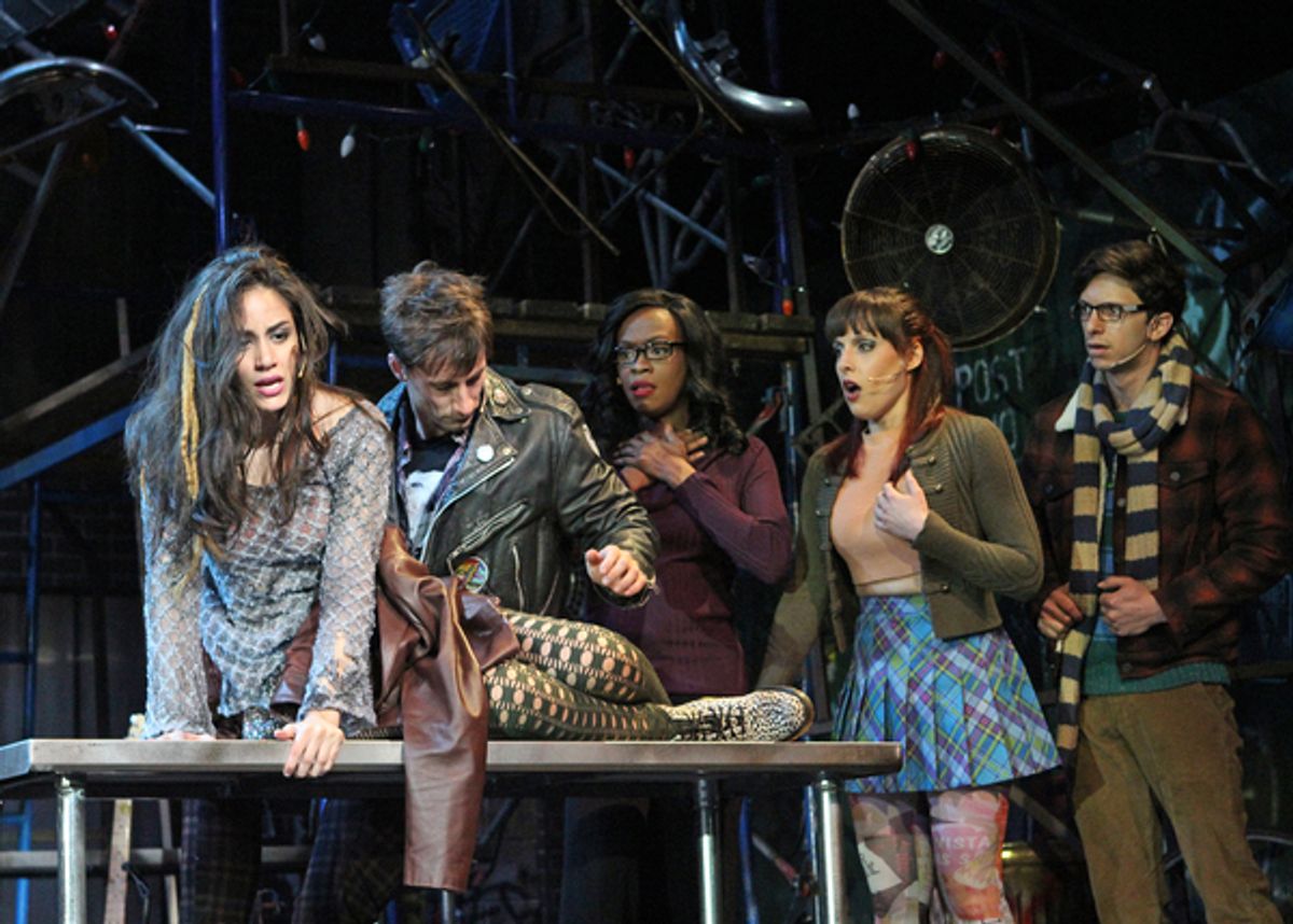 Michelle Veintimilla, Anthony Festa, Moeisha McGill, Natalie Storrs, and Jeremy Greenbaum at 