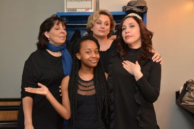 Christine Pedi, Mirirai Sithole, Cady Huffman and Andrea Burns Photo