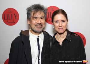 David Henry Hwang and Julie Taymor  Photo