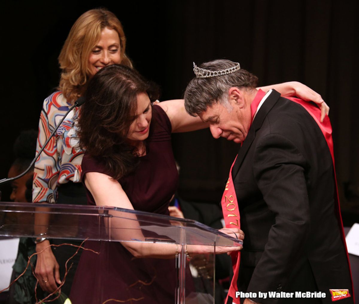 amanda Green, Georgia Still and Stephen Schwartz  at 