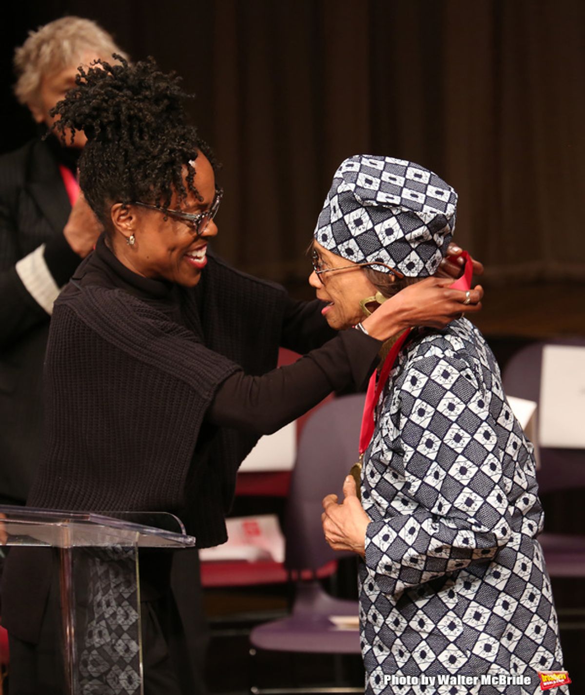 Charlayne Woodard and Micki Grant  at 