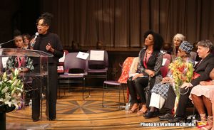 Charlayne Woodard, Sarah Jones, Micki Grant and Stephen Schwartz  Photo