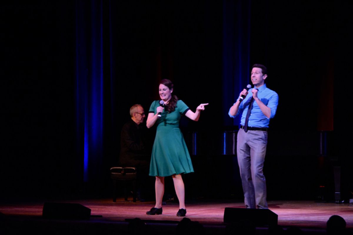 Danette Holden and Jeremy Benton at 