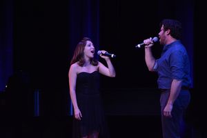 Christina Bianco and Josh Young @ BroadwayWorld Christina Bianco and Josh Young Photo