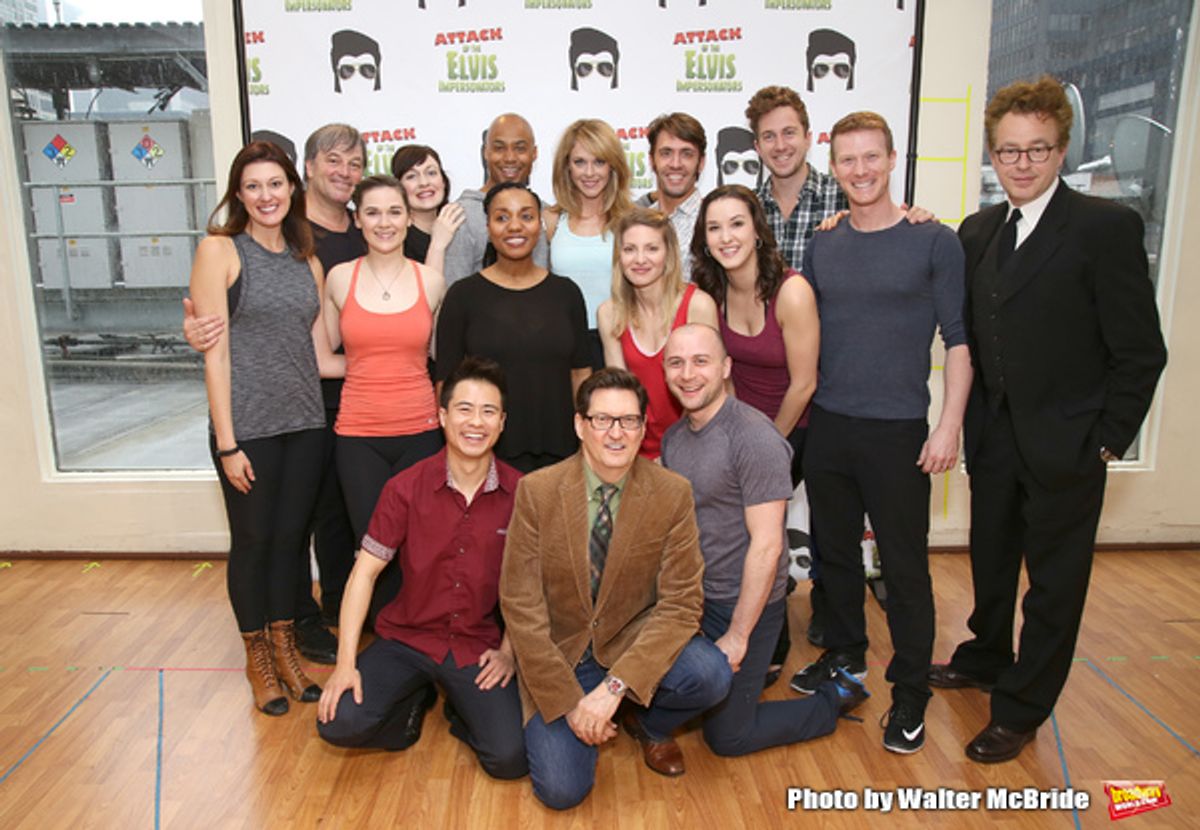 Benjamin Rauhala, Melissa Zaremba, Curtis Wiley, Ashley Spencer, Eric Sciotto and Don Stephenson with the cast  at 